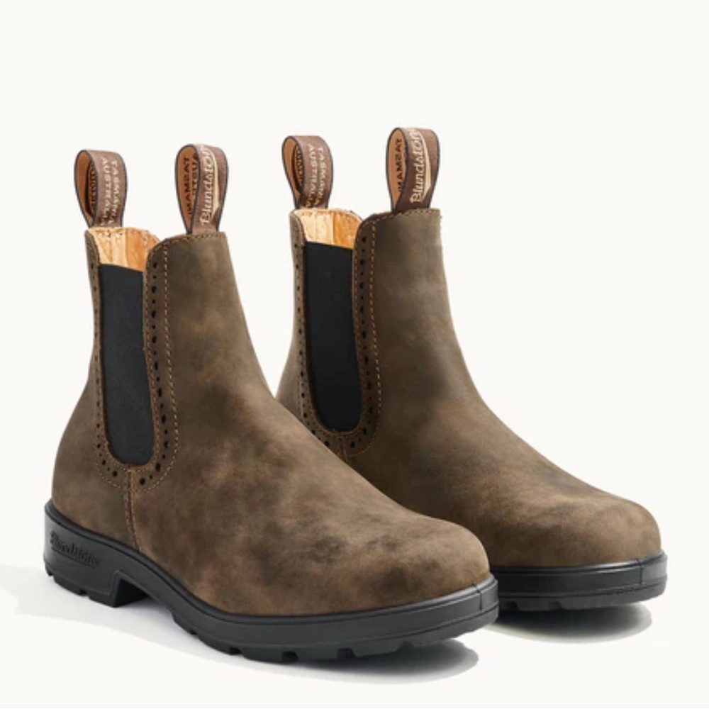 Blundstone Rustic Brown Leather Boots